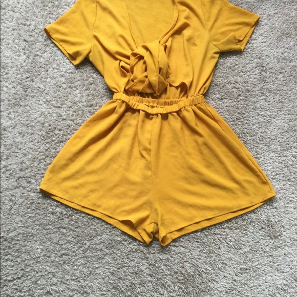 Mustard Romper - Picture 12 of 13